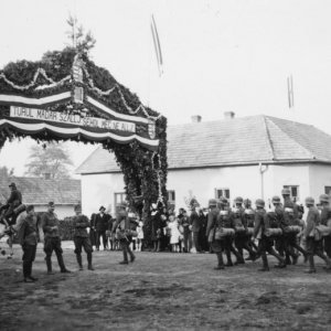 A magyar hadsereg Erdélyben, 1940 (Forrás: Omboztelke)
